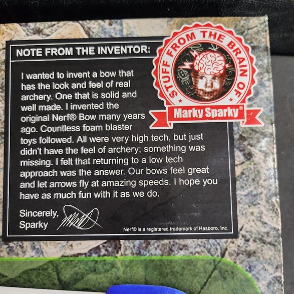 Faux Bow 4.0 Lizardite, Marky Starky The Feel of Real Archery Toy Ages 8 Plus - Picture 9 of 10